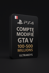 Compte modifié GTA V PS4
